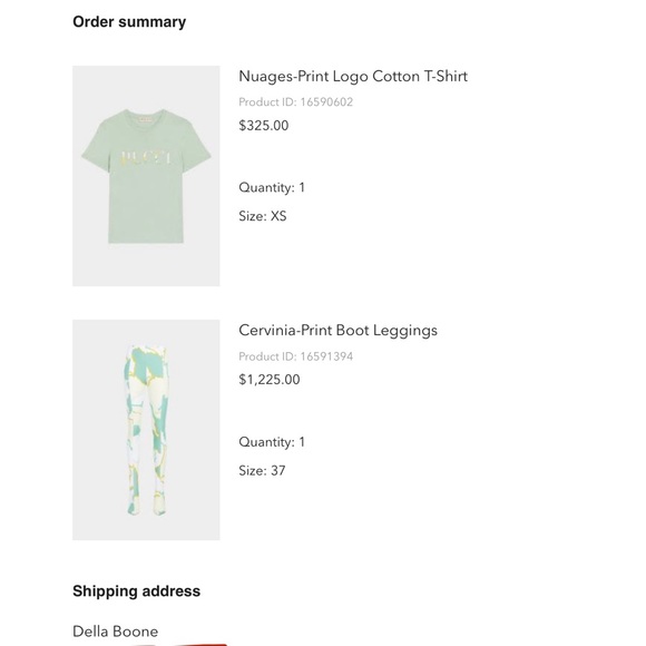 Emilio Pucci boot leggings with matching T-shirt worn once - Picture 3 of 5